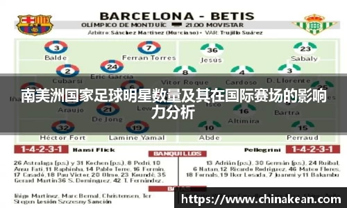 南美洲国家足球明星数量及其在国际赛场的影响力分析